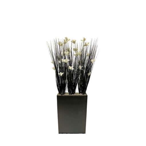 Black Blooming Grass Screen - 7240105